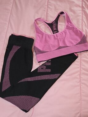 VS PINK Sports Bra & Legging Set